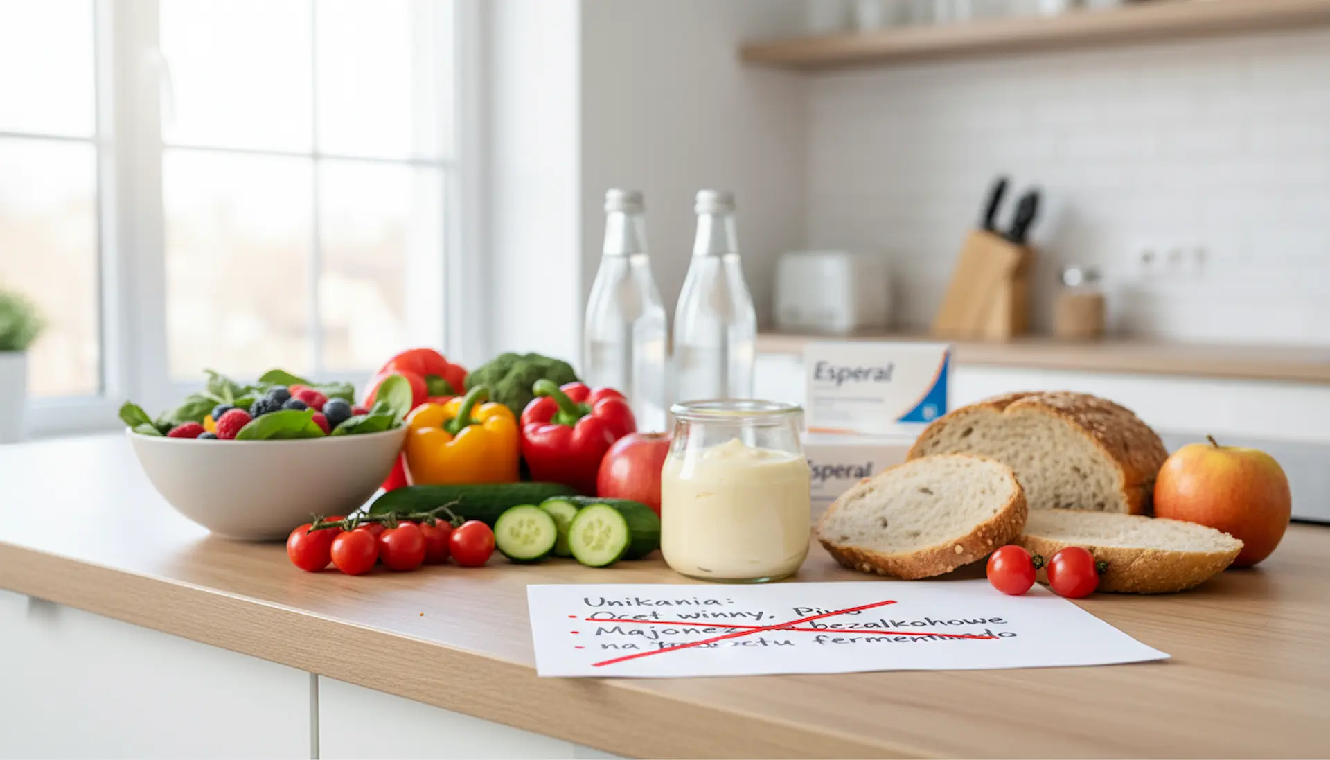 Dieta po wszywce alkoholowej - produkty zabronione po zabiegu wszycia Esperalu