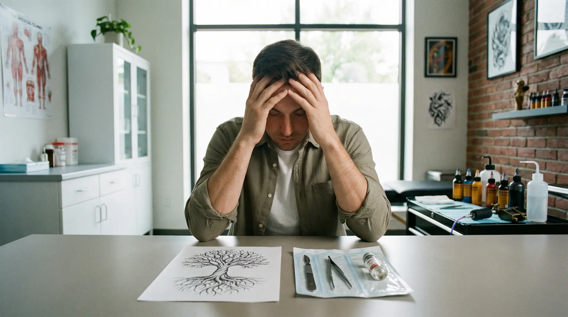 Wykonywanie tatuażu u osoby z wszywką alkoholową - zagadnienia bezpieczeństwa i przeciwwskazań medycznych